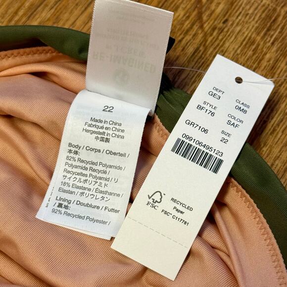 J. Crew Green Ruched Sweetheart One-Piece Size 22 - Picture 11 of 12